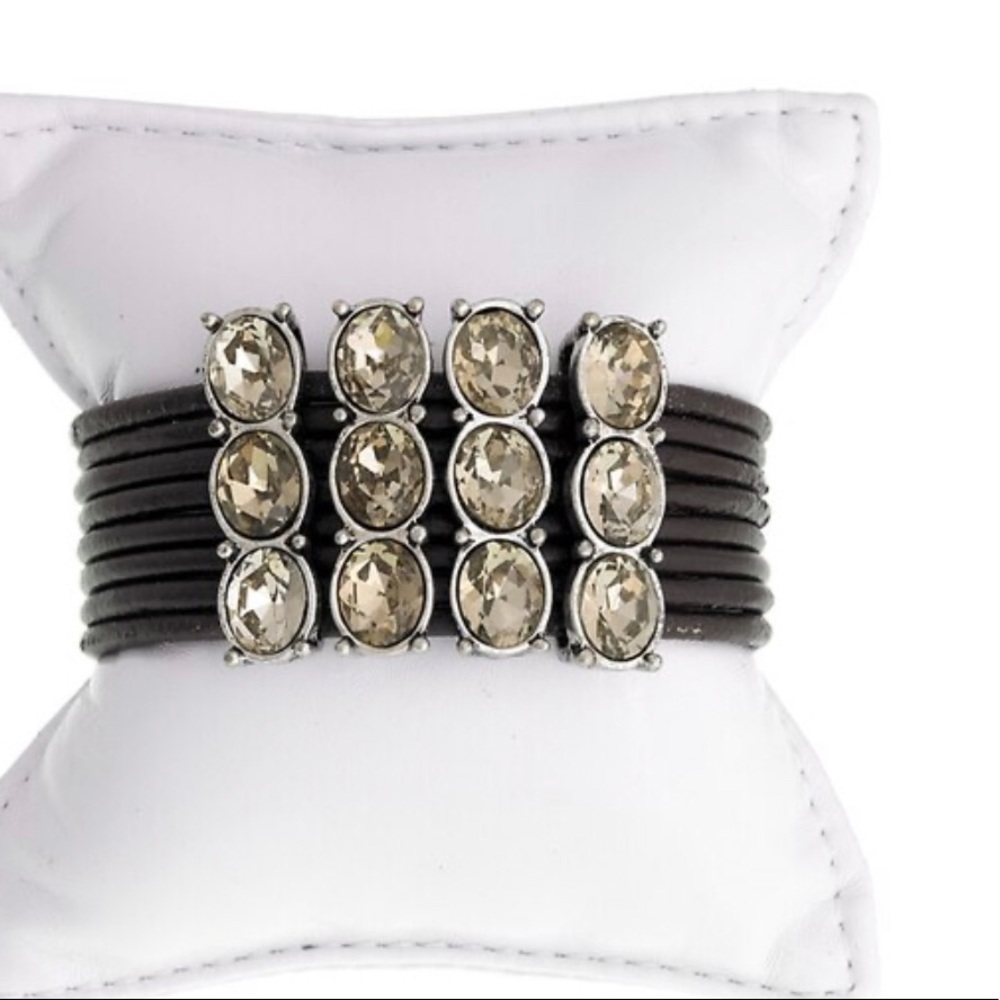 Escape from Paris Artisan Topaz Crystal/Leather
